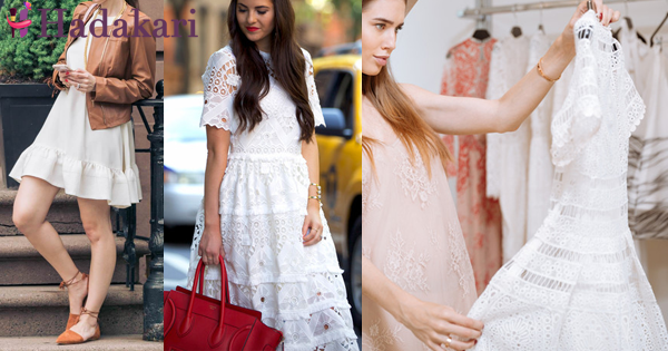 Things to keep in mind when you wear white dresses