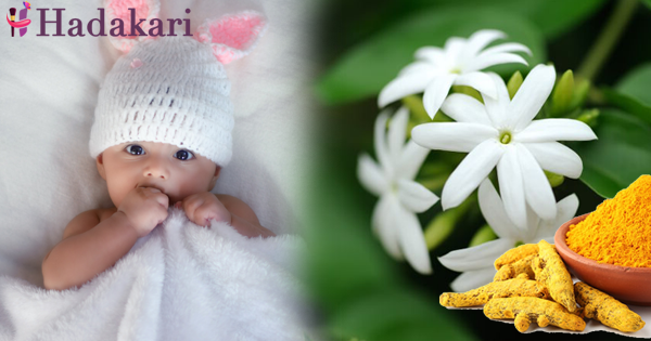Protect your baby's soft skin with jasmine and kasthuri kaha